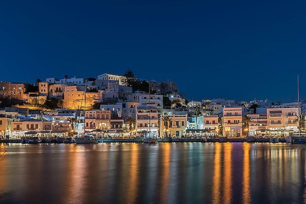 Independent Agapitos Apart , 2Bdrm, Private Patio Naxos City Luaran gambar